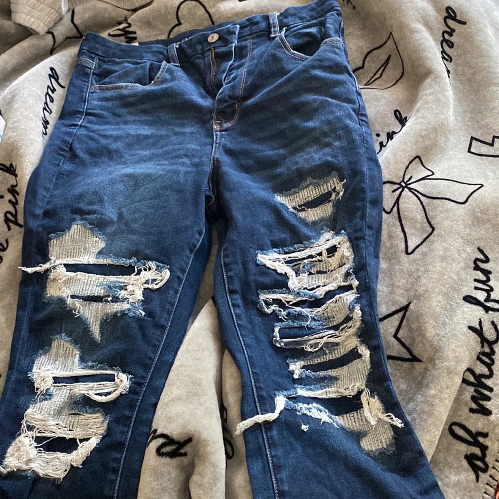 ripped jeans